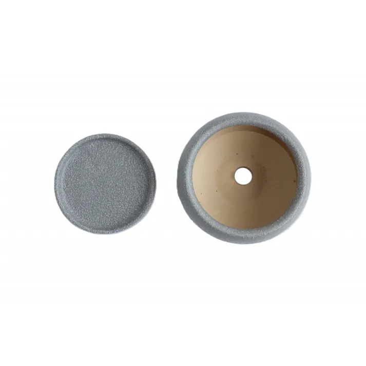 皿付鉢 アネーロ グレー