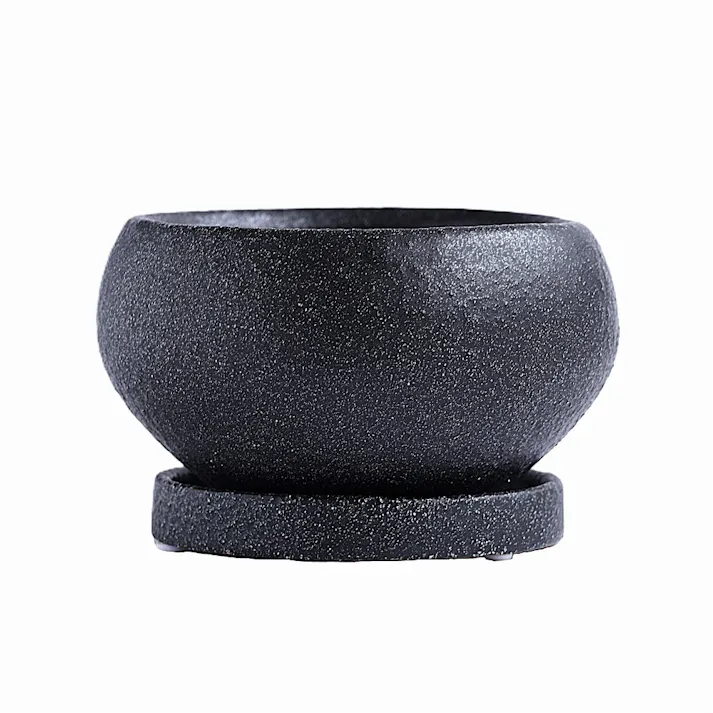 皿付鉢 アネーロ ブラック