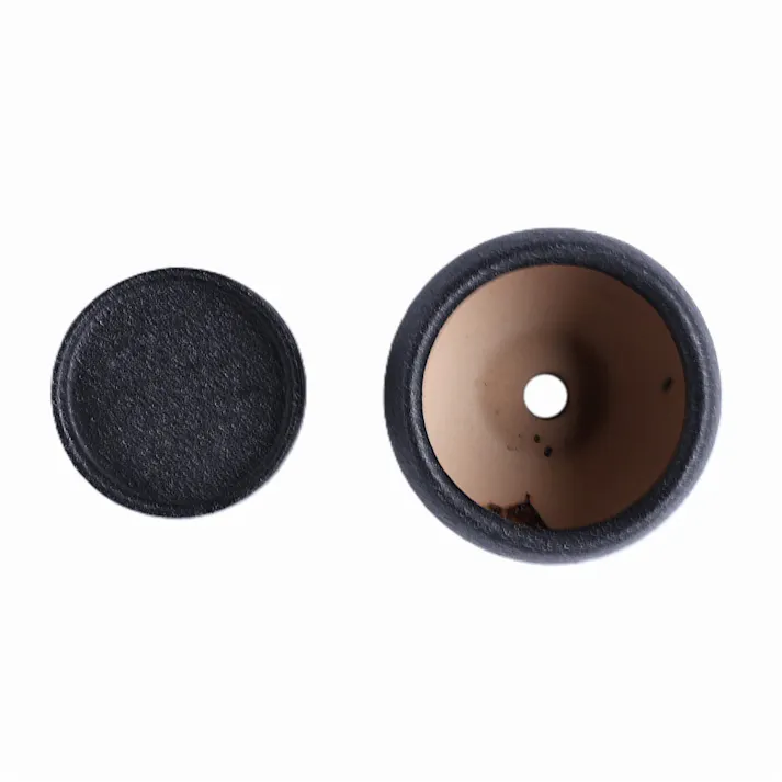 皿付鉢 アネーロ ブラック