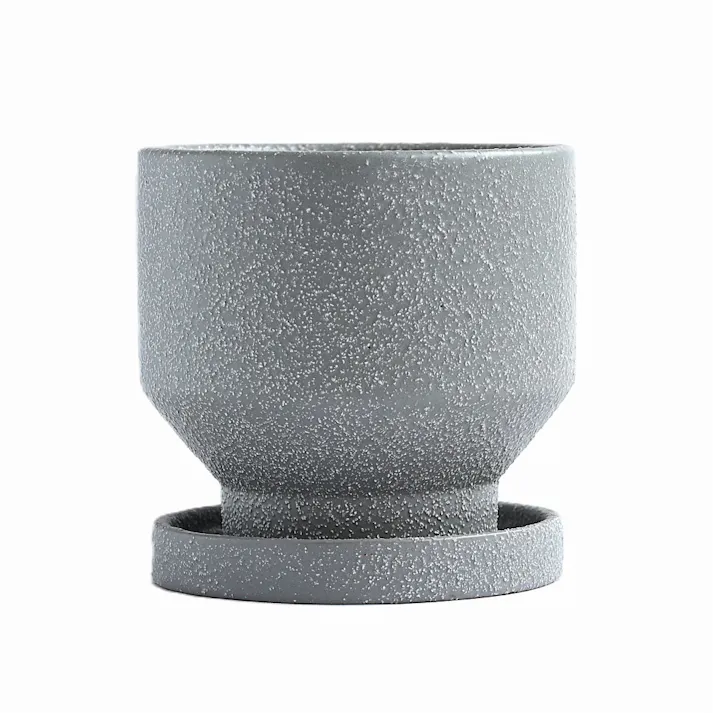 皿付鉢 トゥール グレー