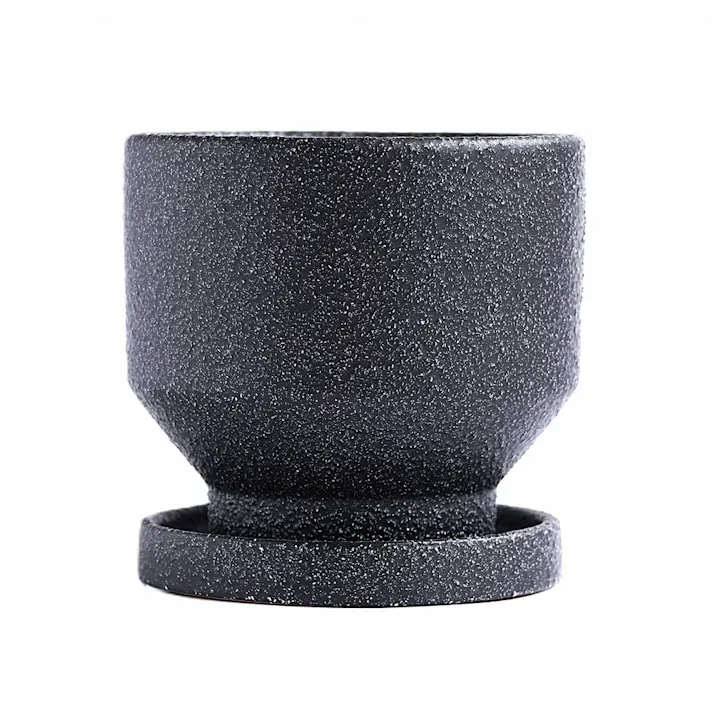 皿付鉢 トゥール ブラック