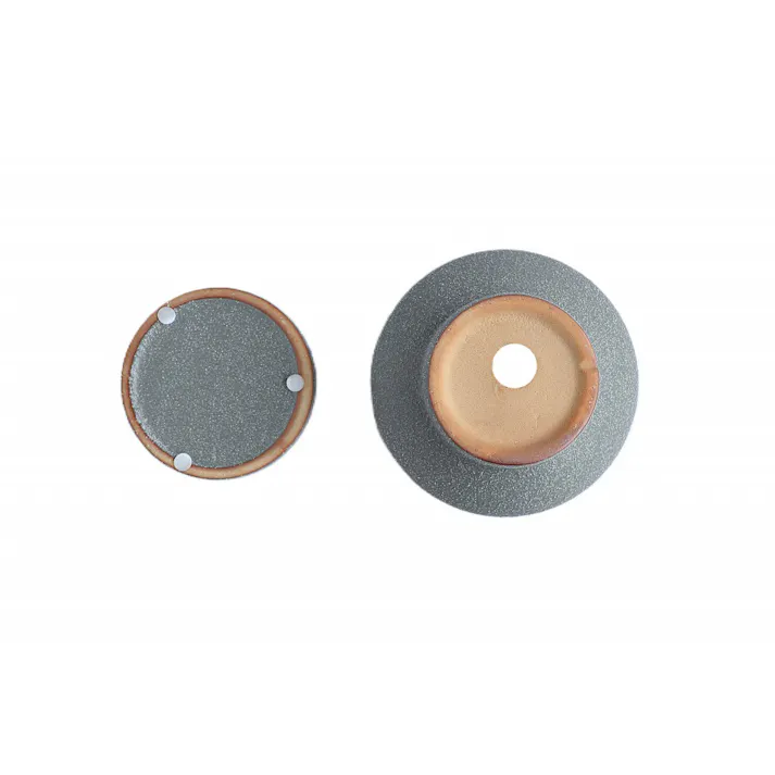 皿付鉢 プラサ グレー