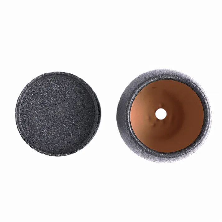 皿付鉢 ファス ブラック