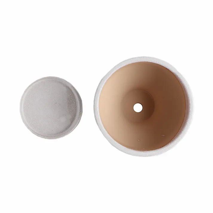 皿付鉢 シルム ホワイト