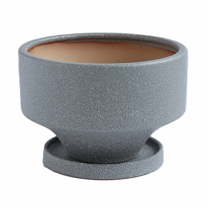 皿付鉢 シルム グレー