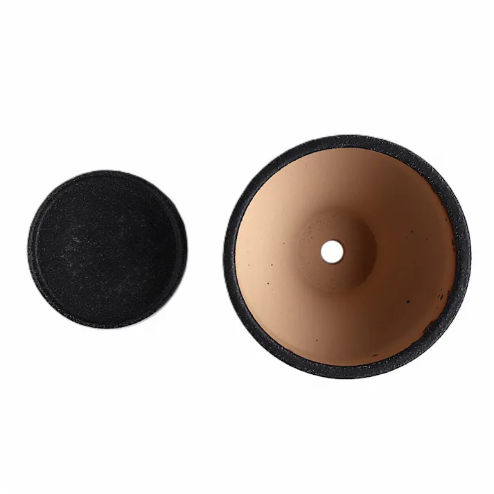 皿付鉢 シルム ブラック