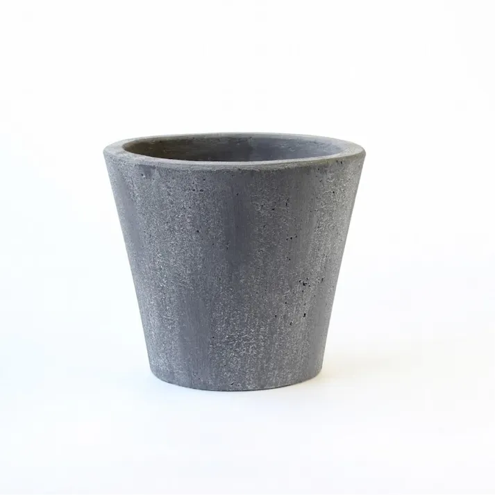 カインズ SPOT セメント鉢 ザラ ブラック S