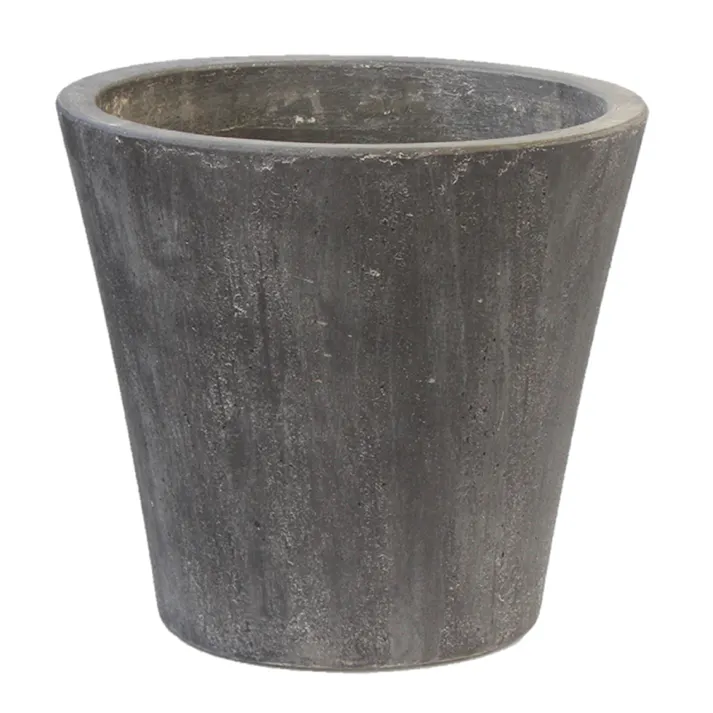 カインズ セメント鉢 ザラ ブラック L