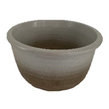 陶器睡蓮鉢 茶白 50cm(販売終了)