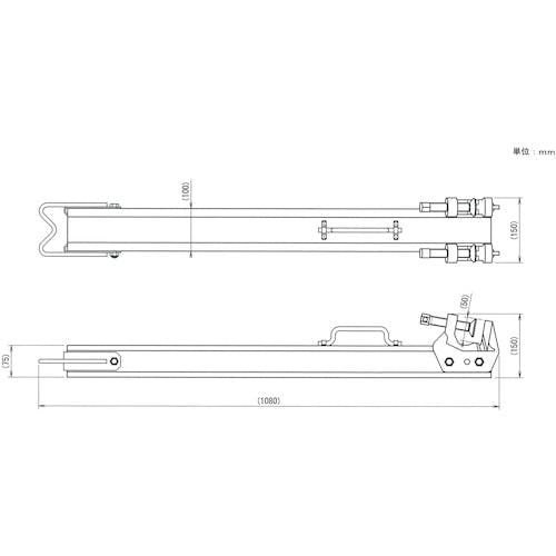 CAINZ-DASH】サンコー 鉄骨用親綱支柱 ＬＰ型 LP【別送品】 | 保護具