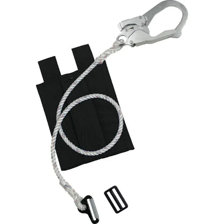 【CAINZ-DASH】サンコー ロープ式補助ロープ 収納袋ブラック AR-BL【別送品】