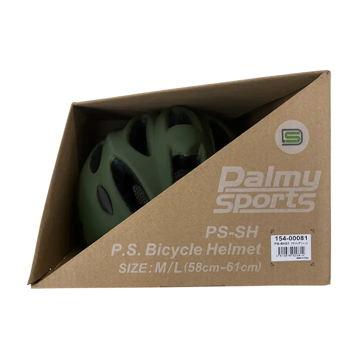 ジーアールケー ヘルメット P.S Sports Helemet PS-SH01 マットグリーン YD-5705 58-61cm