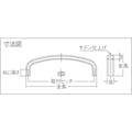 【CAINZ-DASH】スガツネ工業 （１０００１２７９７）ＸＬ－ＪＳＲ１００ＴＴステンレス鋼製ハンドル XL-JSR100TT【別送品】