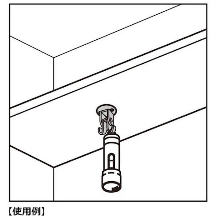 【CAINZ-DASH】スガツネ工業 （１１００２０００７）　ＲＦ－Ｕ５０　ステンレス鋼製フレックスフック RF-U50【別送品】