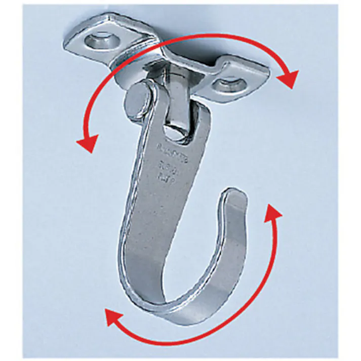 【CAINZ-DASH】スガツネ工業 (110020000)UJ-050 ステンレス鋼製フレックスフック UJ型 UJ-050【別送品】