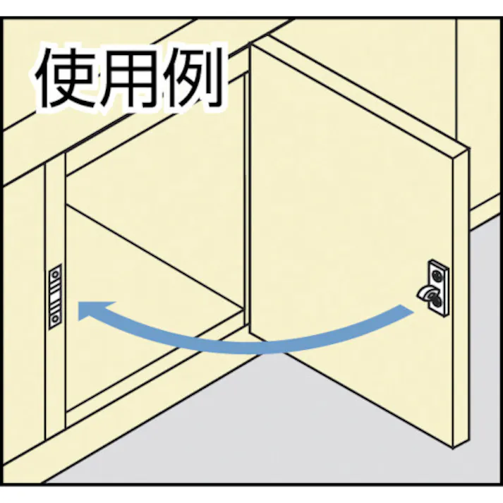 【CAINZ-DASH】スガツネ工業 (140051020) JCU ジュラコン埋込キャッチ ナチュラル JCU【別送品】