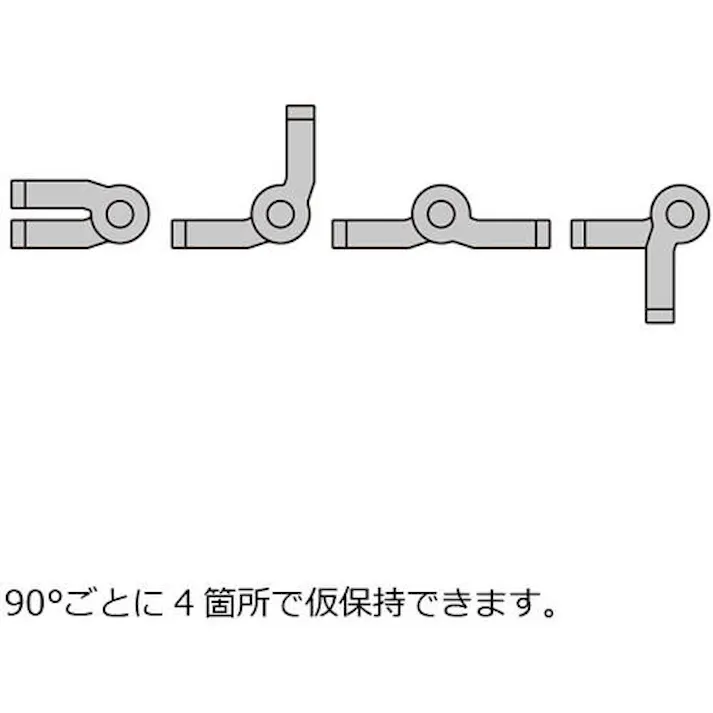 【CAINZ-DASH】スガツネ工業 (170090000)HG-YJ50IV樹脂製ストッパーヒンジ HG-YJ50IV【別送品】