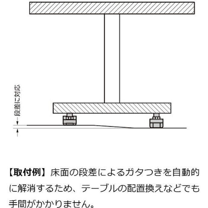 【CAINZ-DASH】スガツネ工業 （２００１４９３０５）ＳＡＪ３０－１０Ｍ１０自動調節機能付　アジャスター SAJ30-10M10【別送品】