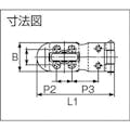 【CAINZ-DASH】スガツネ工業 （１４００５０２２６）ＨＰ－６５ステンレス鋼製バーラッチ HP-65【別送品】