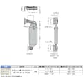 【CAINZ-DASH】スガツネ工業 （１８００１７５４６）Ｓ－ＡＴ０１Ｓパワーアシストステー背板付 S-AT01S【別送品】