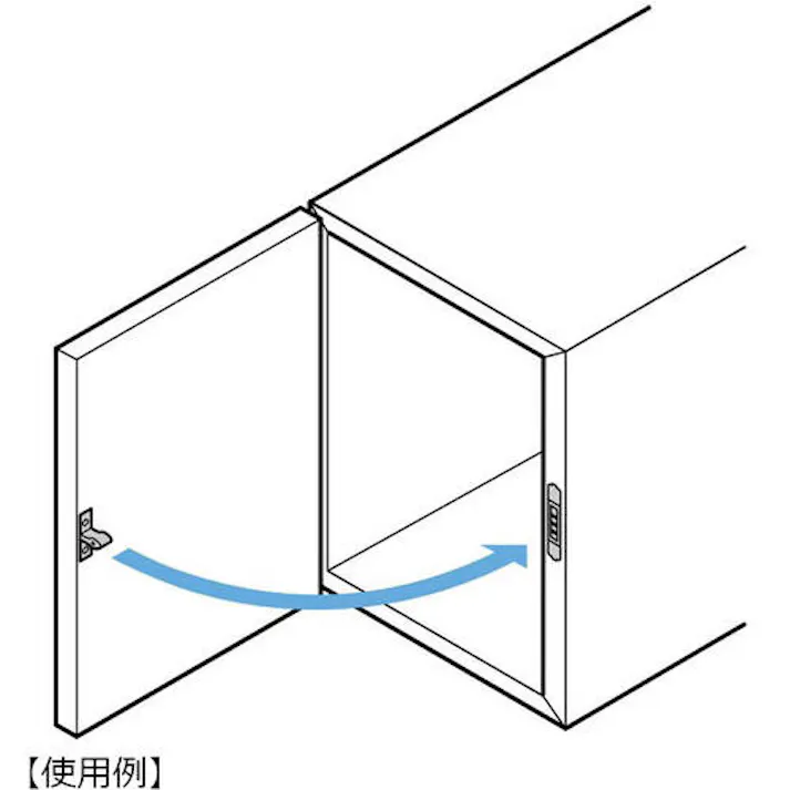 【CAINZ-DASH】スガツネ工業 (140051112) JCU-F 樹脂キャッチ ナチュラル JCU-F【別送品】
