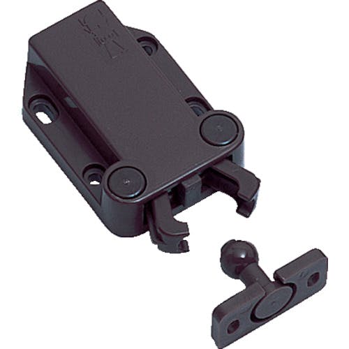 スガツネ工業 (140058066)MC-37F-BRプッシュラッチ MC-37F-BR キャッチ(樹脂製) スガツネ工業 (140058066)MC-37F-BRプッシュラッチ MC-37F-BR キャッチ(樹脂製)