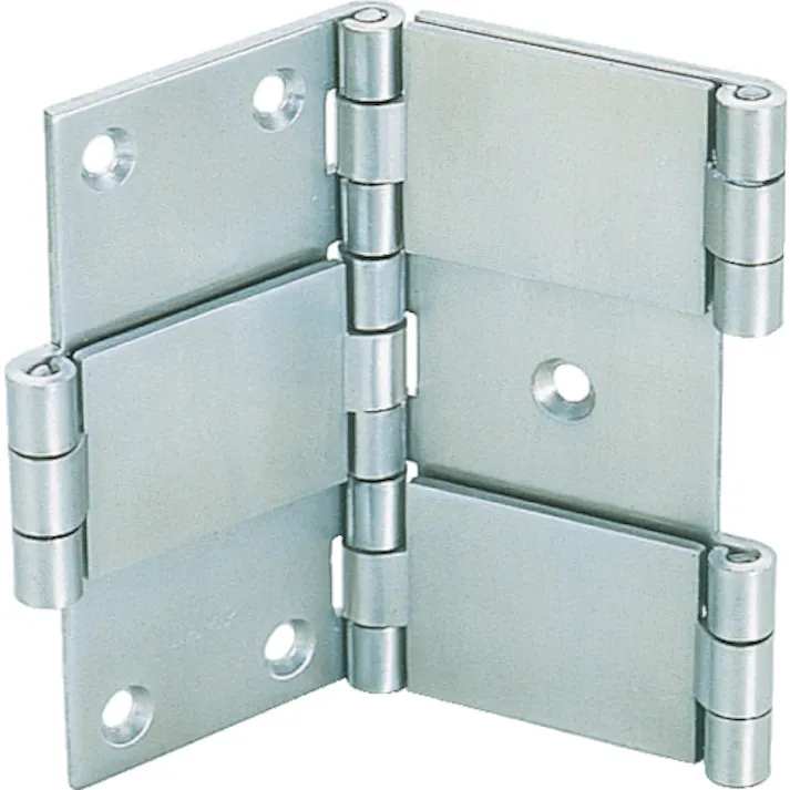 【CAINZ-DASH】スガツネ工業 (170090066)HG-BH70 ステンレス鋼製屏風蝶番 HG-BH70【別送品】