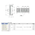 【CAINZ-DASH】スガツネ工業 （１９０１１２８６３）ＭＲＳ３０－８００ミニガイドレール MRS30-800【別送品】