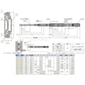 【CAINZ-DASH】スガツネ工業 （１９００２１２６９）４６７０－４５０スライドレール 4670-450【別送品】