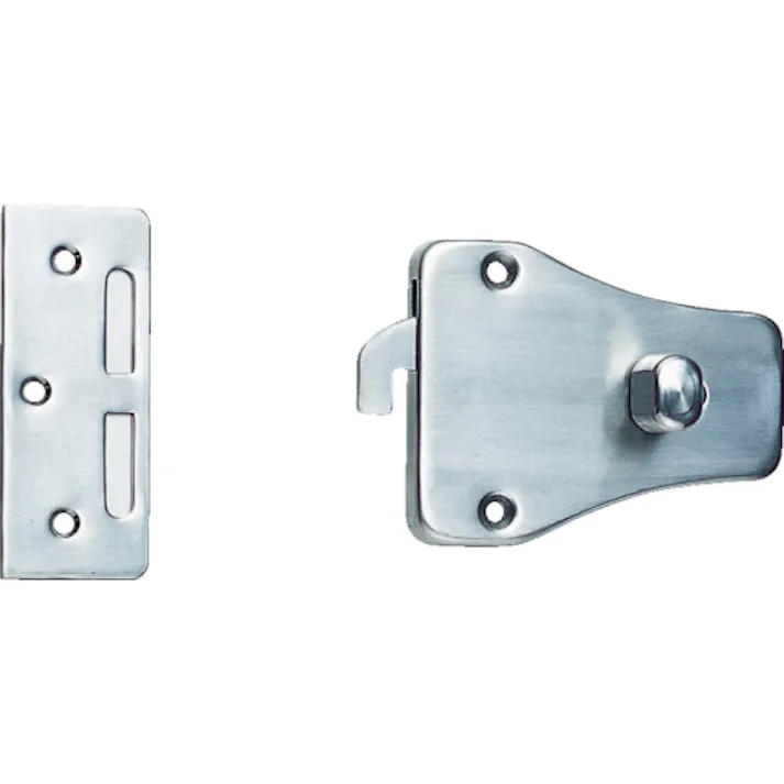 【CAINZ-DASH】スガツネ工業 (140183255)HC-70ステンレス鋼製引戸面付カマ錠 HC-70【別送品】