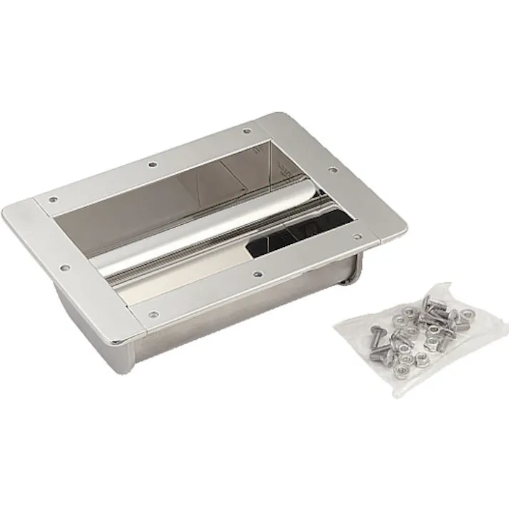 【CAINZ-DASH】スガツネ工業 (100012306)HH-M200ステンレス鋼製掘込メガ取手 HH-M200【別送品】