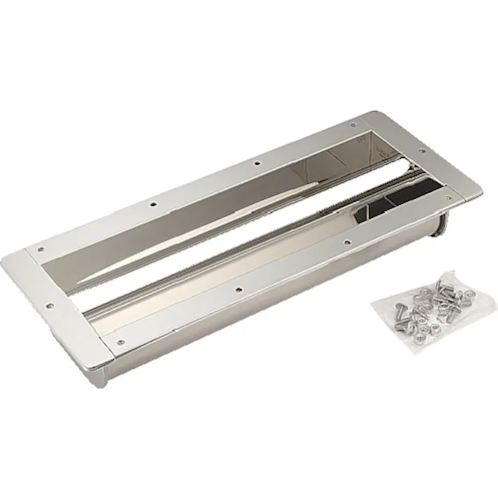 【CAINZ-DASH】スガツネ工業 (100012305)HH-M400ステンレス鋼製掘込メガ取手 HH-M400【別送品】