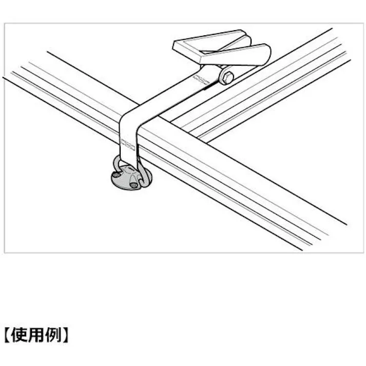 【CAINZ-DASH】スガツネ工業 (110012543)EY-R60ステンレス鋼製フォールディングパッドアイ EY-R60【別送品】