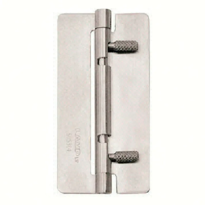 【CAINZ-DASH】スガツネ工業 (170090941)HG-OTB100 ワンタッチリリースヒンジ 左右兼用 取付穴なし ※在庫限り HG-OTB100【別送品】