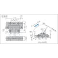 【CAINZ-DASH】スガツネ工業 （１７００９２２１２）ＨＧ－ＪＨＷ５０ダンパーヒンジ HG-JHW50【別送品】