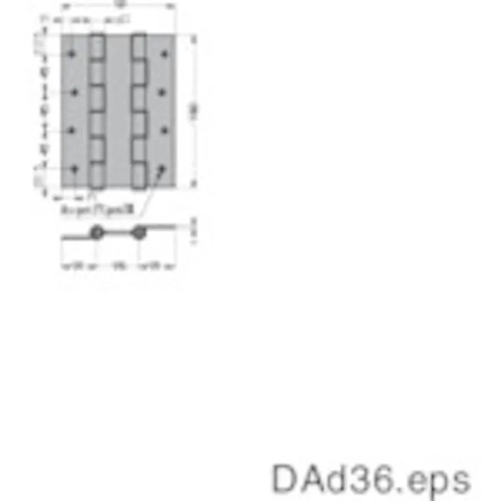 【CAINZ-DASH】スガツネ工業 (170090808)DA180-5914-05スプリング自由蝶番 DA180-5914-05【別送品】