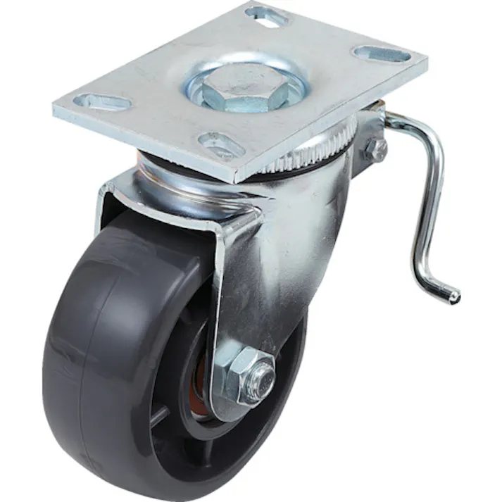 【CAINZ-DASH】スガツネ工業 (200133371)SUG-8-806B-PSE重量用キャスター(ダーコキャスター) SUG-8-806B-PSE【別送品】