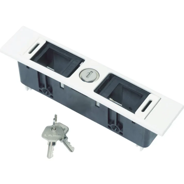 【CAINZ-DASH】スガツネ工業 (210020484) DML-BB-L-WT デスクトップマルチタップ 定格電圧:AC125V・15A・最大1500Wまで対応 DML-BB-L-WT【別送品】