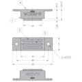 【CAINZ-DASH】スガツネ工業 （１４００２６５１３）ＭＣ００８３－Ｎマグネットキャッチ MC0083-N【別送品】