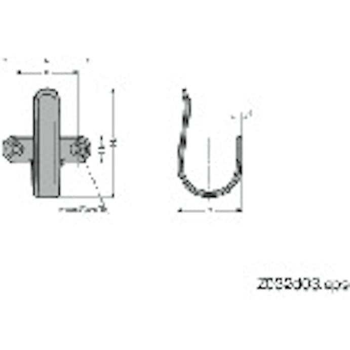 【CAINZ-DASH】スガツネ工業 （１１００２８５５９）４Ｈ－４０Ｍステンレス鋼製フック 4H-40M【別送品】