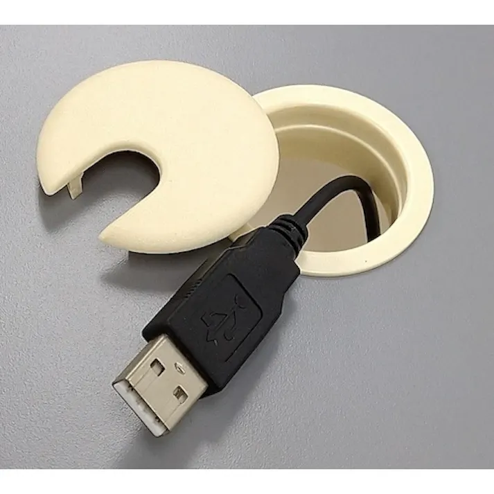 【CAINZ-DASH】スガツネ工業 (210029544)LSU60S-BL配線孔キャップ LSU60S-BL【別送品】