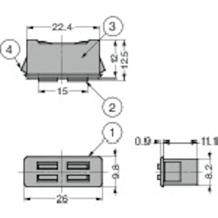 【CAINZ-DASH】スガツネ工業 (140033952)MC-FS34GW マグネットキャッチ ワンタッチ取付 MC-FS34GW【別送品】