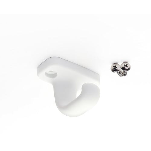 スガツネ工業 (110036820)HK-CM40-WT/樹脂製フック HK-CM40-WT 吊金具(ビス止めタイプ) スガツネ工業 (110036820)HK-CM40-WT/樹脂製フック HK-CM40-WT 吊金具(ビス止めタイプ)