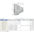 【CAINZ-DASH】スガツネ工業 （２１００３８２３９）Ｔ－１４５８２５４－Ｐ５０防水・防塵グロメット T-1458254-P50【別送品】