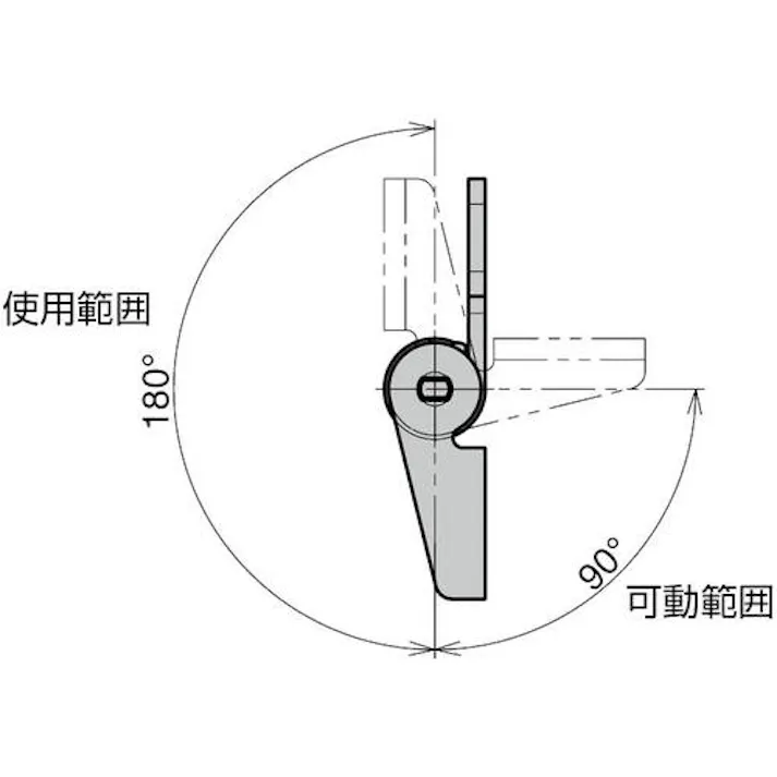 【CAINZ-DASH】スガツネ工業 (170043655)HG-TP45トルクヒンジ HG-TP45【別送品】