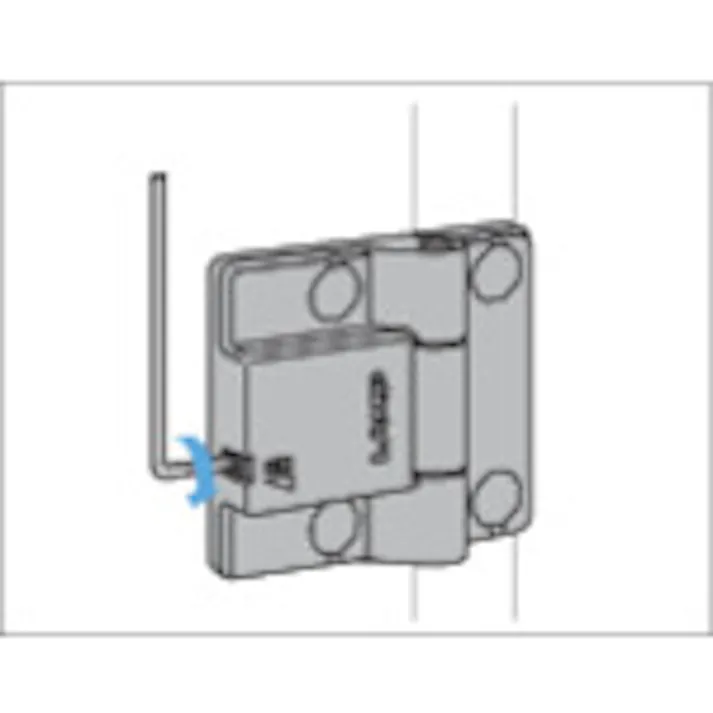 【CAINZ-DASH】スガツネ工業 (170046272)HG-JV65-S-BLソフトクローズヒンジ HG-JV65-S-BL【別送品】