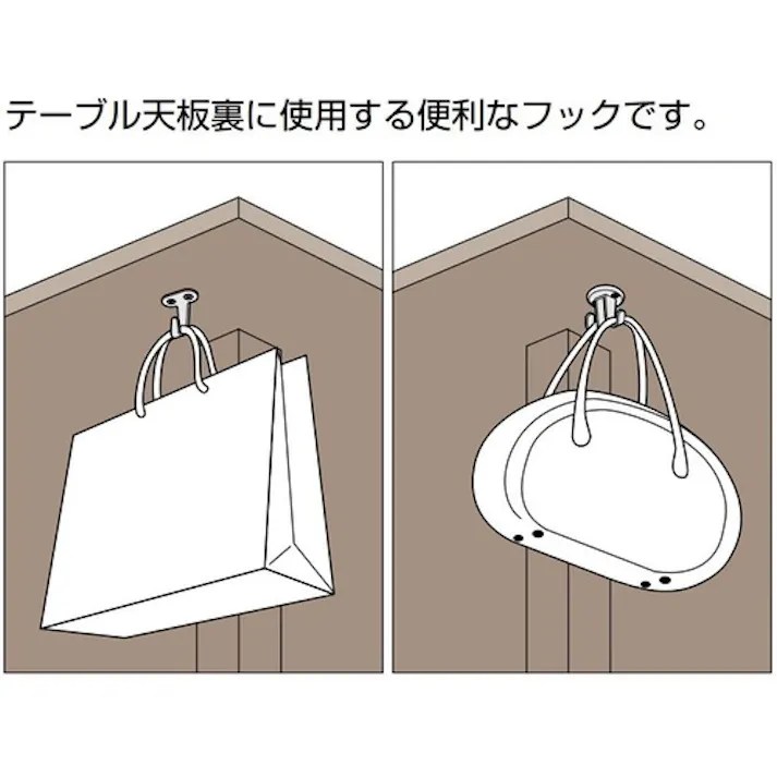 【CAINZ-DASH】スガツネ工業 (110020082) RF-50S ステンレス鋼製ロータリーフック RF-50S【別送品】