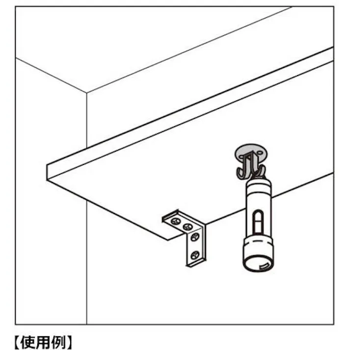 【CAINZ-DASH】スガツネ工業 (110020082) RF-50S ステンレス鋼製ロータリーフック RF-50S【別送品】