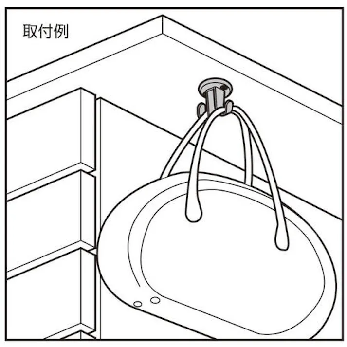 【CAINZ-DASH】スガツネ工業 (110020082) RF-50S ステンレス鋼製ロータリーフック RF-50S【別送品】