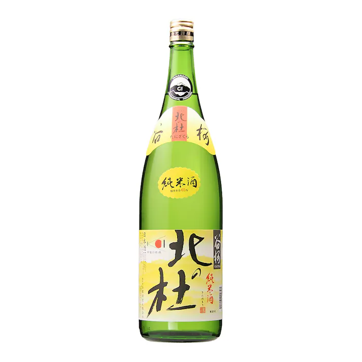(山梨県)北の杜 純米酒 1800ml【別送品】